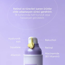 Bibimcos Bakuchiol Retinol Night Gece Kremi 30gr - Bibimcos (1)