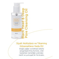 Bibimcos Black Head and Deep Pore Cleansing Temizleme Yağı 200ml - 5