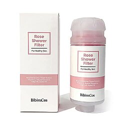 Bibimcos Rose Shower Filter - Gül Özlü Duş Filtresi 160g - Bibimcos