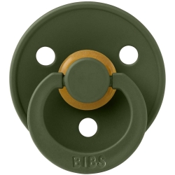 Bibs Colour Kauçuk Emzik 18+ Ay - Hunter Green - 2