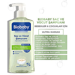 Biobaby Bebek Şampuanı Organik Elma Özü 500 ml - 3
