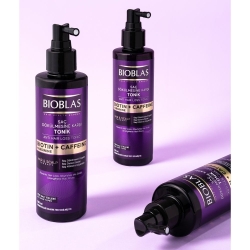 Bioblas Biotin Caffeine Saç Dökülmesi Karşıtı Tonik 200ml - 4
