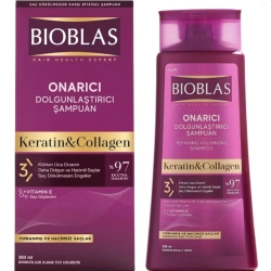 Bioblas Kolajen ve Keratin Dolgunlaştırıcı ve Onarıcı Şampuan 360ml