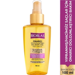Bioblas Onarıcı Dolgunlaştırıcı Saç Bakım Yağı 100ml