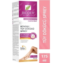 Bioder Bitkisel Tüy Dökücü Sprey 175ml 