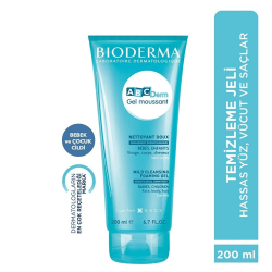 Bioderma ABCDerm Foaming Cleanser - Yüz Vücut ve Saç İçin Temizleyici Jel 200ml - Bioderma