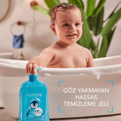 Bioderma ABCDerm Foaming Cleanser - Yüz Vücut ve Saç İçin Temizleyici Jel 200ml - Bioderma (1)