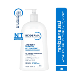 Bioderma Atoderm Intensive Gel Moussant - Temizleyici Jel 1lt - Bioderma