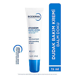Bioderma Atoderm Lip Balm - Çok Kuru Dudaklar İçin Bakım Kremi 15ml - Bioderma