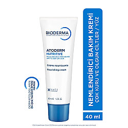 Bioderma Atoderm Nutrition Çok Kuru ve Olgun Ciltler için Nemlendirici Krem 40ml - Bioderma