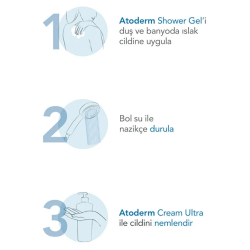 Bioderma Atoderm Shower Gel - Kuru Ciltler İçin Duş Jeli 200ml - 3