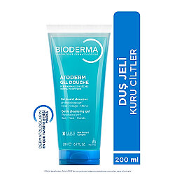Bioderma Atoderm Shower Gel - Kuru Ciltler İçin Duş Jeli 200ml - Bioderma