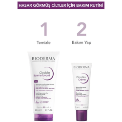 Bioderma Cicabio Cleansing Balm Onarıcı Balm Dokulu Temizleyici 200ml - 3