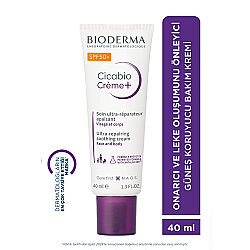 Bioderma Cicabio Cream+ SPF50+ Cilt Bariyeri Onarıcı Güneş Koruyucu Bakım Kremi 40 ml - Bioderma