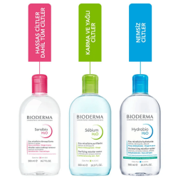 Bioderma Hydrabio H2O- Makyaj ve Kuru Cilt Temizleyici Misel Solüsyon 100ml - 3