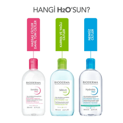 Bioderma Hydrabio H2O İkili Set 500ml + 500ml - 6
