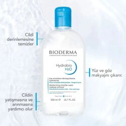 Bioderma Hydrabio H2O Nemlendirici ve Temizleyici Misel Su 500ml - 2