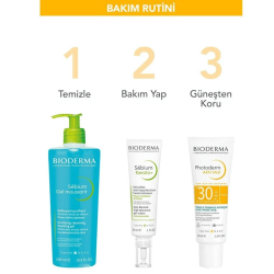 Bioderma Photoderm AKN Mat Yağlı Ciltler için Güneş Kremi SPF30 40ml - 5