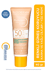 Bioderma Photoderm Cover Touch Renkli Güneş Koruyucu SPF 50 40gr - Light - Bioderma