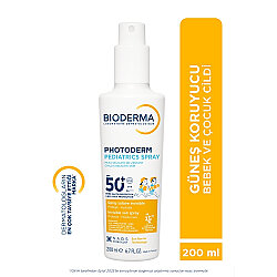 Bioderma Photoderm Pediatrics Çocuklar için Güneş Spreyi SPF50+ 200 ml - Bioderma