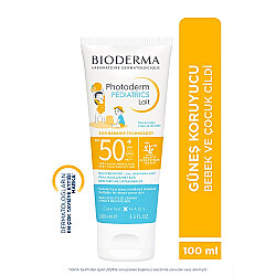 Bioderma Photoderm Pediatrics Lait SPF50+ Çocuklar İçin Güneş Koruyucu Süt 100 ml - Bioderma