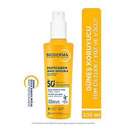 Bioderma Photoderm Güneş Koruyucu Sprey SPF 50+ 200 ml 