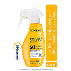 Bioderma Photoderm SPF50+ Yüksek Korumalı Sprey Güneş Kremi 300 ml - Bioderma