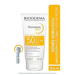 Bioderma Photoderm Spot SPF50+ Leke Karşıtı Yüksek Korumalı Güneş Kremi 150 ml - Bioderma