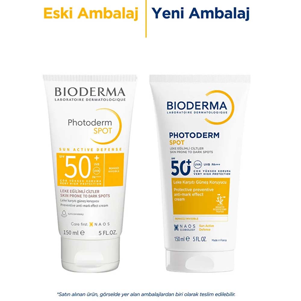 Bioderma Photoderm Spot SPF50+ Leke Karşıtı Yüksek Korumalı Güneş Kremi 150 ml - Bioderma (1)