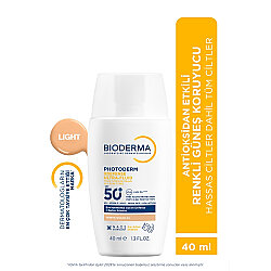 Bioderma Photoderm XDefense SPF50+ Antioksidan Etkili Renkli Güneş Kremi Light 40 ml - Bioderma
