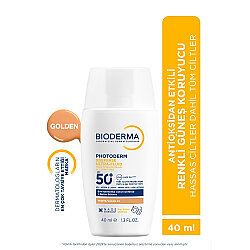 Bioderma Photoderm XDefense SPF50 Renkli Güneş Kremi Golden 40 ml - Bioderma