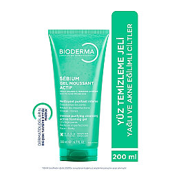 Bioderma Sebium Active Yoğun Arındırıcı Temizleme Jeli 200ml - Bioderma