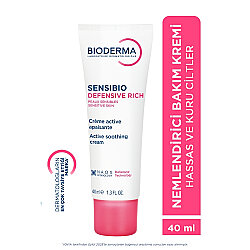 Bioderma Sensibio Defensive Rich Cream - Hassas Cilt Bakım Kremi 40ml - Bioderma