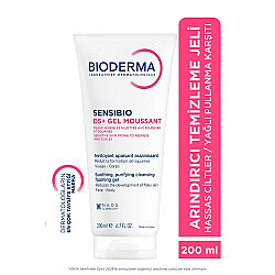 Bioderma Sensibio DS+ Hassas Ciltler İçin Yağlı Pullanma Karşıtı Arındırıcı Temizleme Jeli 200 ml - Bioderma