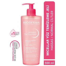 Bioderma Sensibio Foaming Gel Temizleme Jeli 500ml 