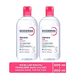Bioderma Sensibio H2O Micellar Makyaj Temizleme Suyu İkili Paket - Bioderma