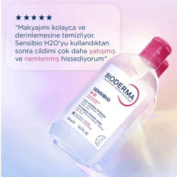 Bioderma Sensibio H2O Yüz ve Makyaj Temizleme Suyu 250 ml - 5