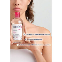 Bioderma Sensibio H2O Yüz ve Makyaj Temizleme Suyu 500 ml - 4