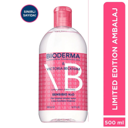 Bioderma Sensibio H2O Yüz ve Makyaj Temizleme Suyu 500ml - Victoria Beckham Limited Edition