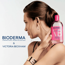 Bioderma Sensibio H2O Yüz ve Makyaj Temizleme Suyu - Victoria Beckham Limited Edition 500 ml - 3