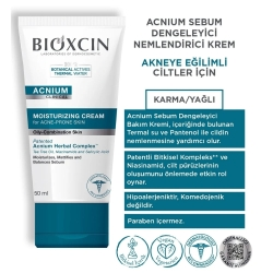 Bioxcin Acnium Sebum Dengeleyici Nemlendirici Krem 50ml - 4