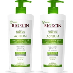 Bioxcin Acnium Sebum Dengeleyici Yüz Yıkama Jeli 500ml 1 Alana 1 Hediye - 5