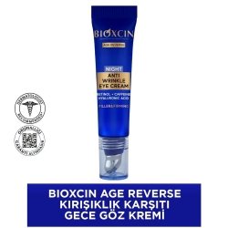 Bioxcin Age Reverse Kırışıklık Karşıtı Göz Kremi 15ml