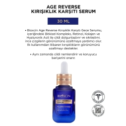 Bioxcin Age Reverse Kırışıklık Karşıtı Serum 30ml - 2