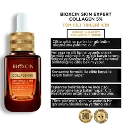 Bioxcin Skin Expert Collagen 5% Kırışıklık Karşıtı Sıkılaştırıcı Serum 30ml - 5