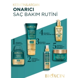 Bioxcin Keratin & Argan Onarıcı Bakım Maskesi 225ml - 4