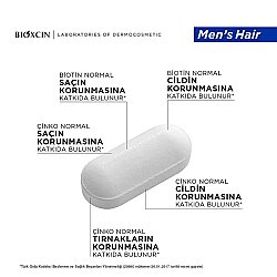 Bioxcin Men’s Hair 30 Tablet + Seyahat Boy Multivitamin Şampuan Seti - Bioxcin (1)