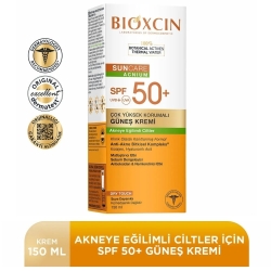 Bioxcin Sun Akneye Eğilimli Cilt Güneş Kremi SPF50 150ml 