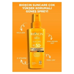 Bioxcin Sun Care Çok Yüksek Korumalı Tüm Ciltler Güneş Spreyi Spf 50+ 200ml - Bioxcin (1)
