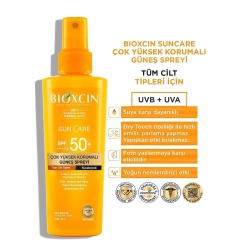 Bioxcin Sun Care Çok Yüksek Korumalı Tüm Ciltler Güneş Spreyi Spf 50+ 200ml - 4